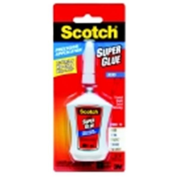 Scotch Scotch 0.14 Oz. Liquid Super Glue With Precision Applicator; White 1434785